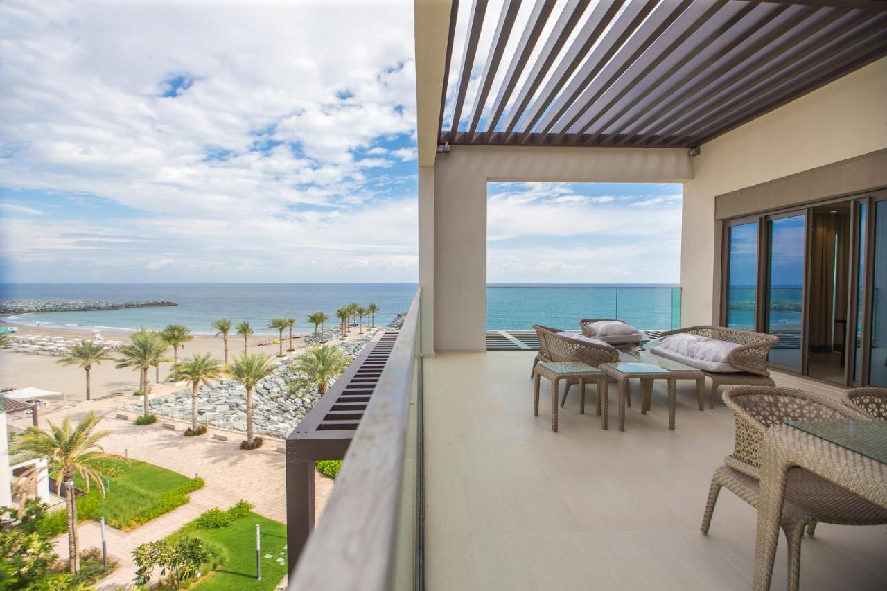Al Aqah Luxury Apartment W/ Sea Views At Address Residences Fujairah Buitenkant foto